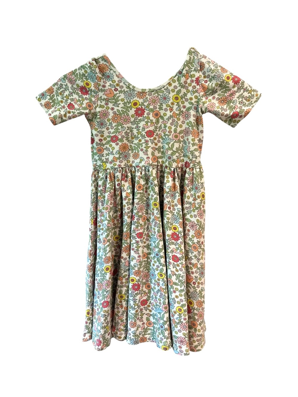 Alice + Ames Ballet Dress Cotton Floral Size 7